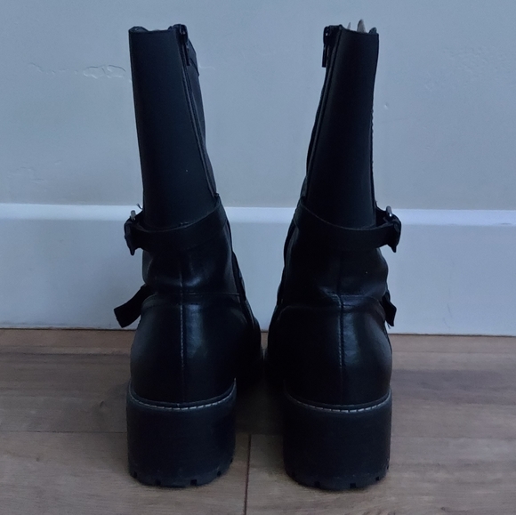 NATURALIZER Talon Leather Boots - 12 Wide - Picture 5 of 8